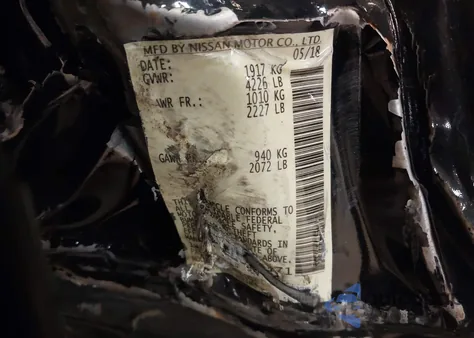 2018 Nissan Altima 2.5 Sv из США, поврежденный, VIN 1N4AL3AP9JC255471